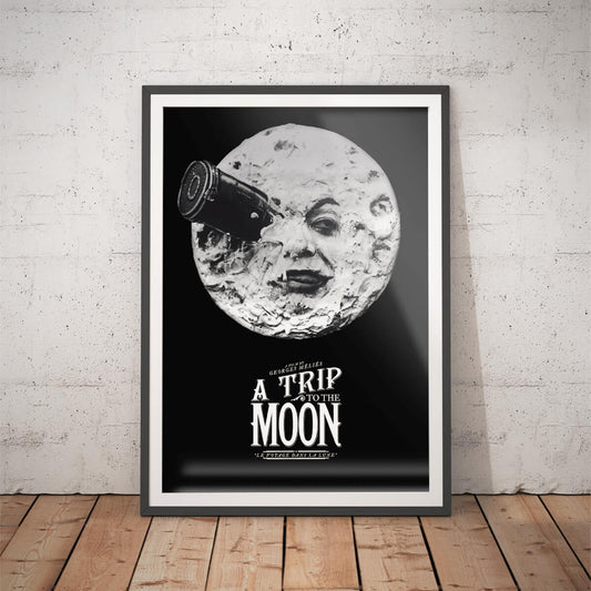 A Trip to the Moon Vintage Art Print