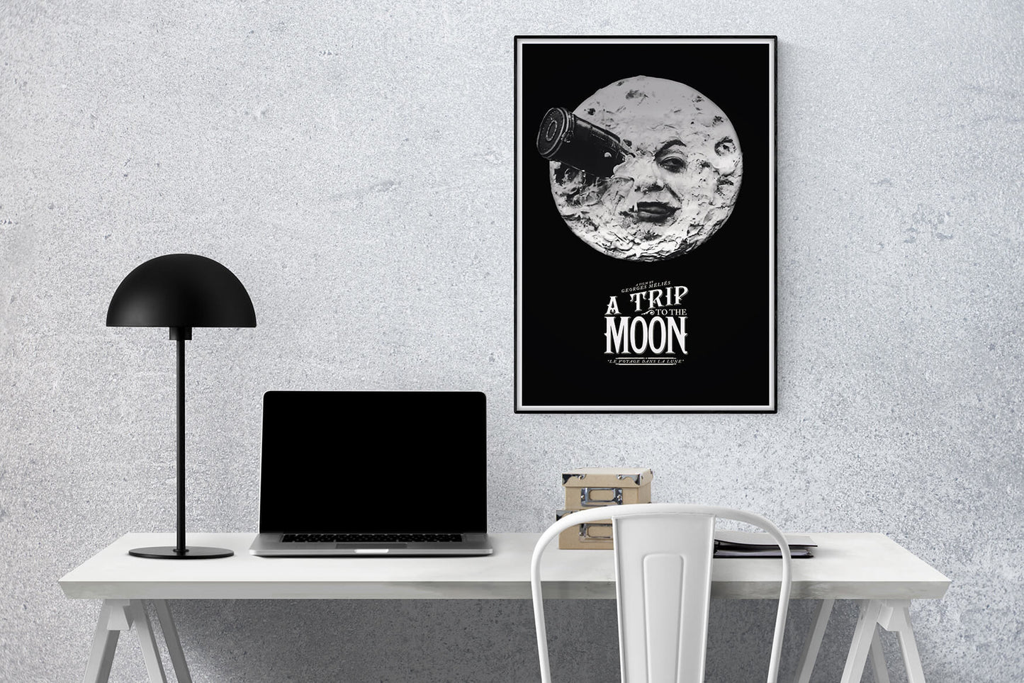 A Trip to the Moon Vintage Art Print