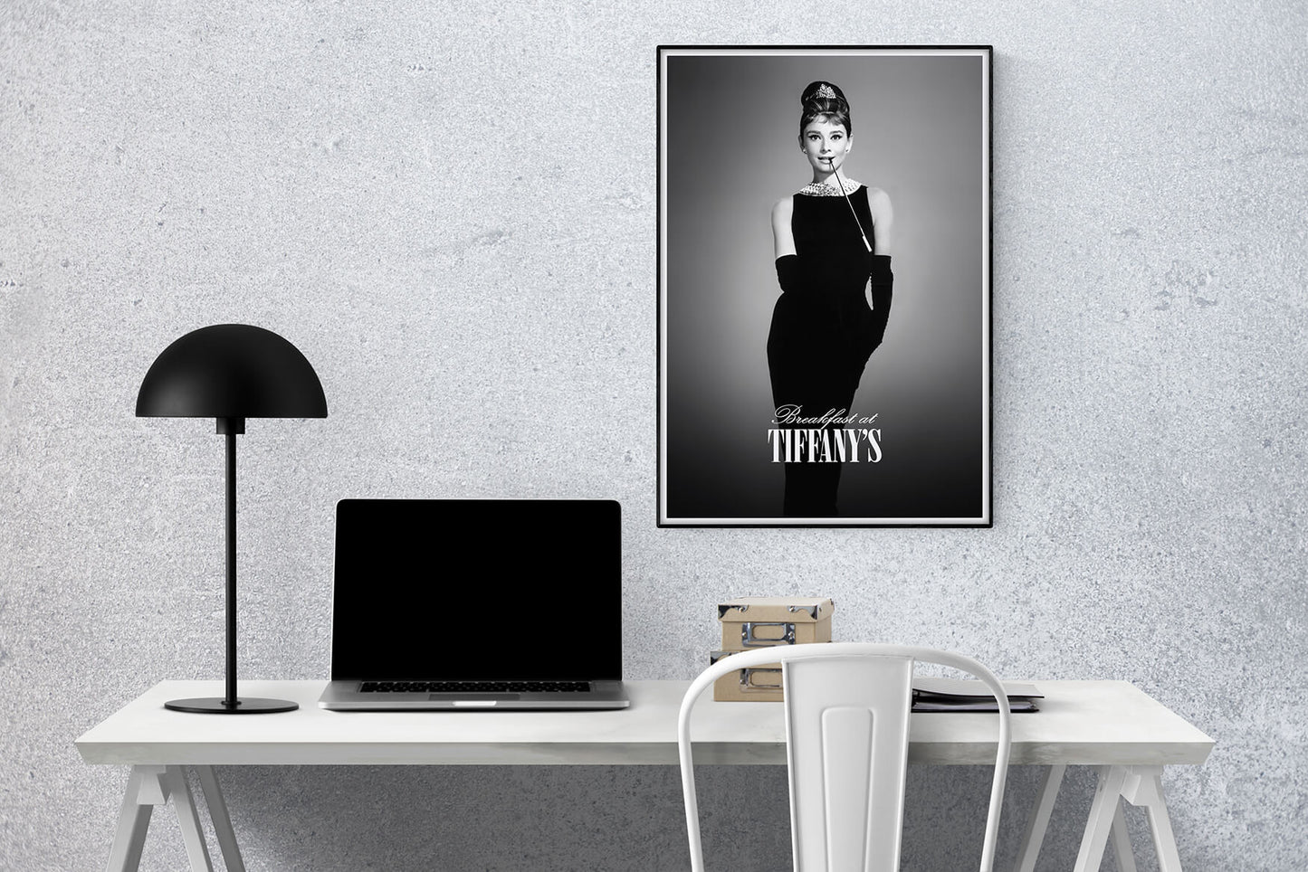 Classic Breakfast at Tiffany's Movie Art Print