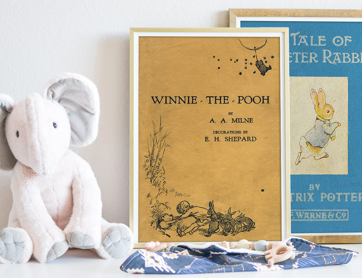 Winnie the Pooh Classic Cover Art Print