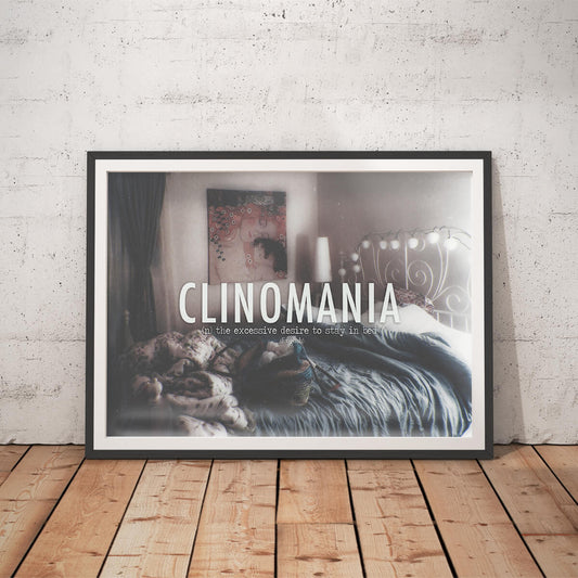 Clinomania Solace - Art Print