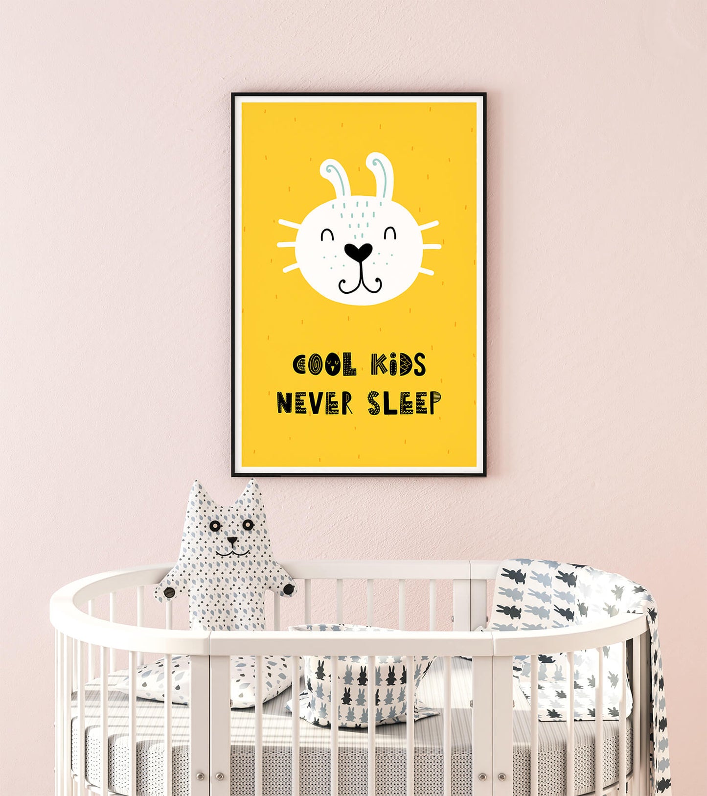 Scandi Chic Cool Kids Illustrative Art Print