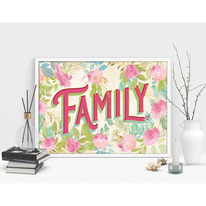 "Family" Botanical Art Print