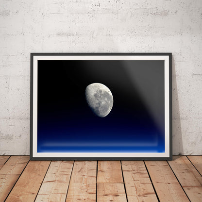 A Night Sky Moon Art Print