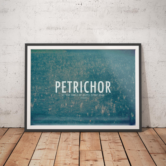 Rainfall Petrichor Art Print
