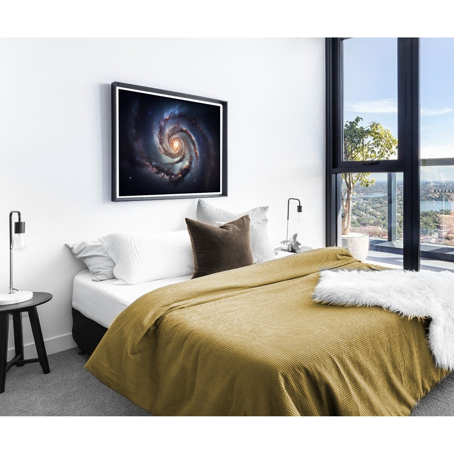 Cosmic Elegance Milky Way Art Print