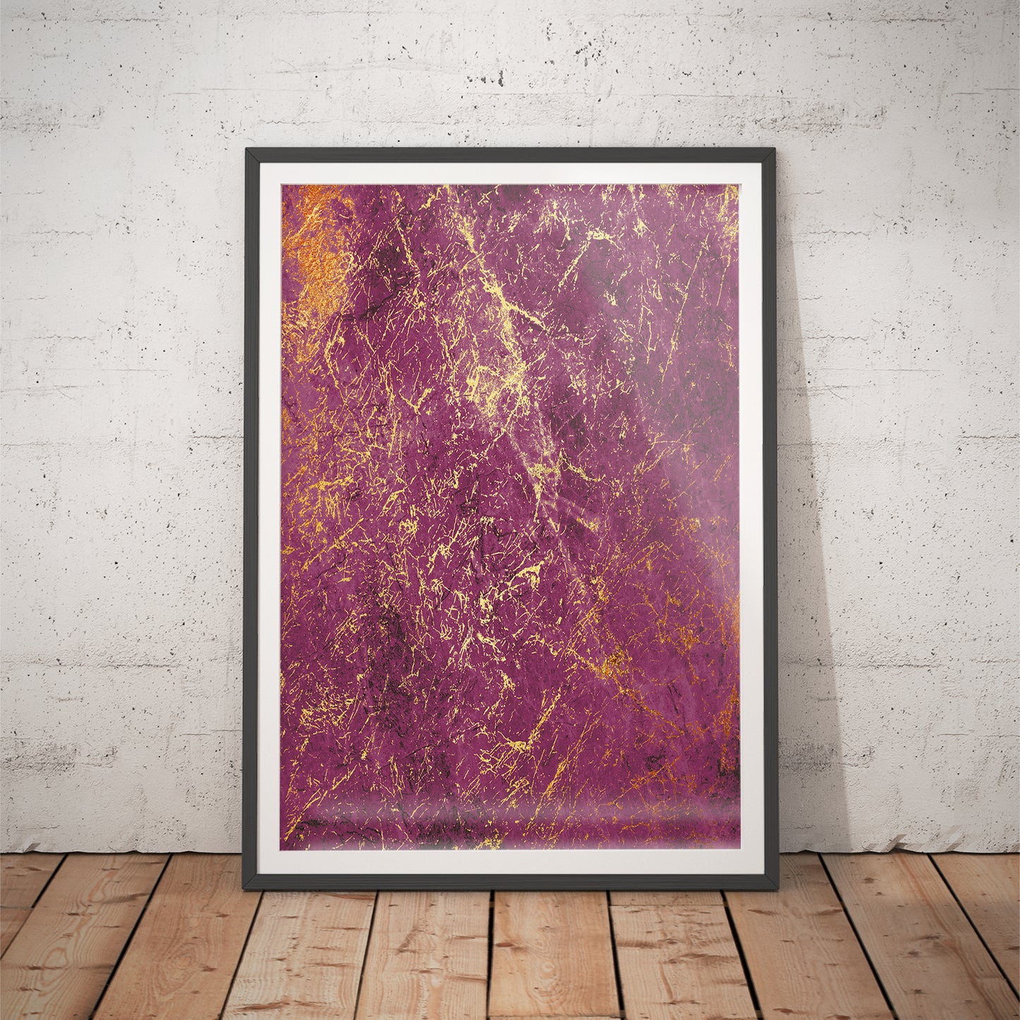 Golden Ruby Art Print
