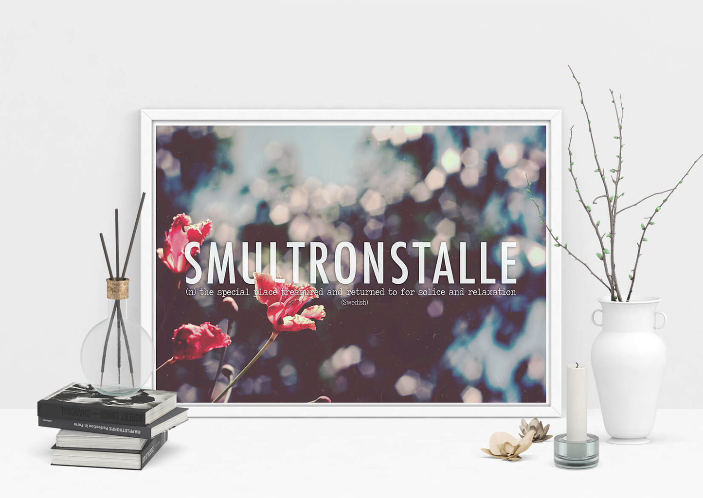Smultronstalle Word Art Print