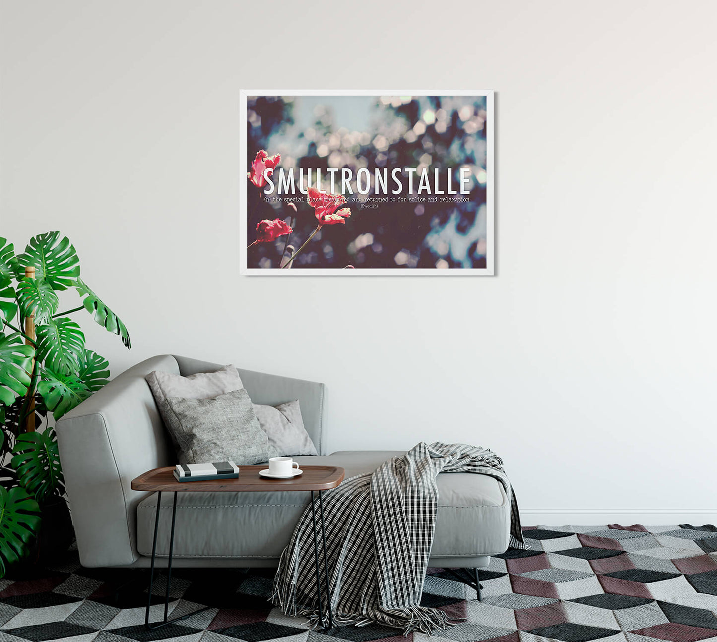 Smultronstalle Word Art Print