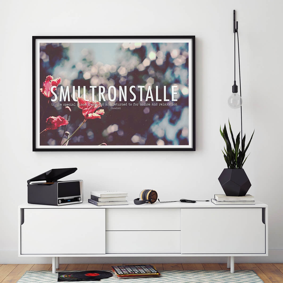 Smultronstalle Word Art Print