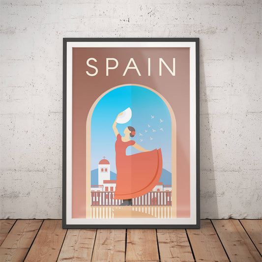 Spain Travel Art Print