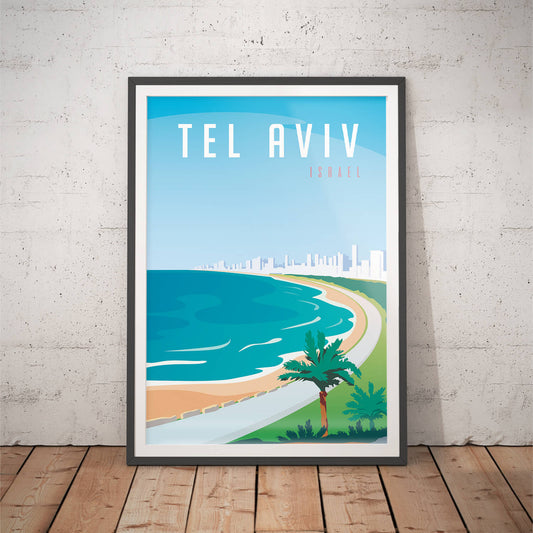 Israel Travel Art Print