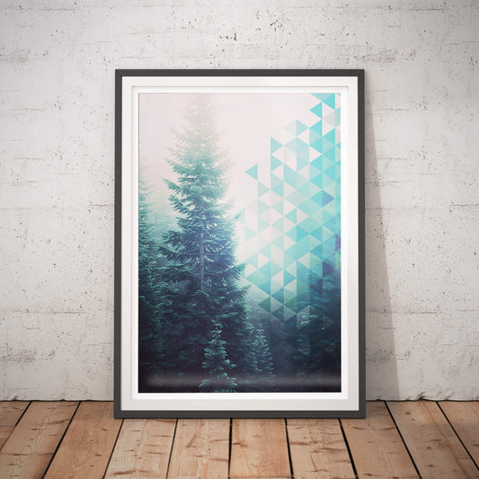 Nordic Forest Art Print