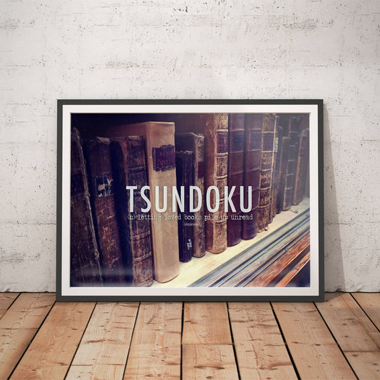 Whispers of the Unread - Tsundoku Art Print
