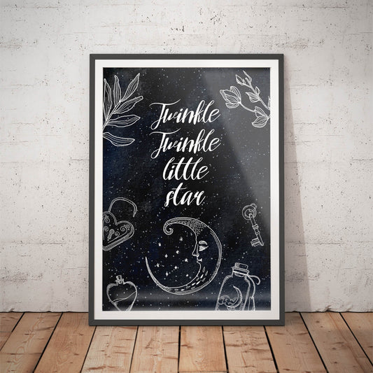 'Twinkle Twinkle Little Star' Art Print