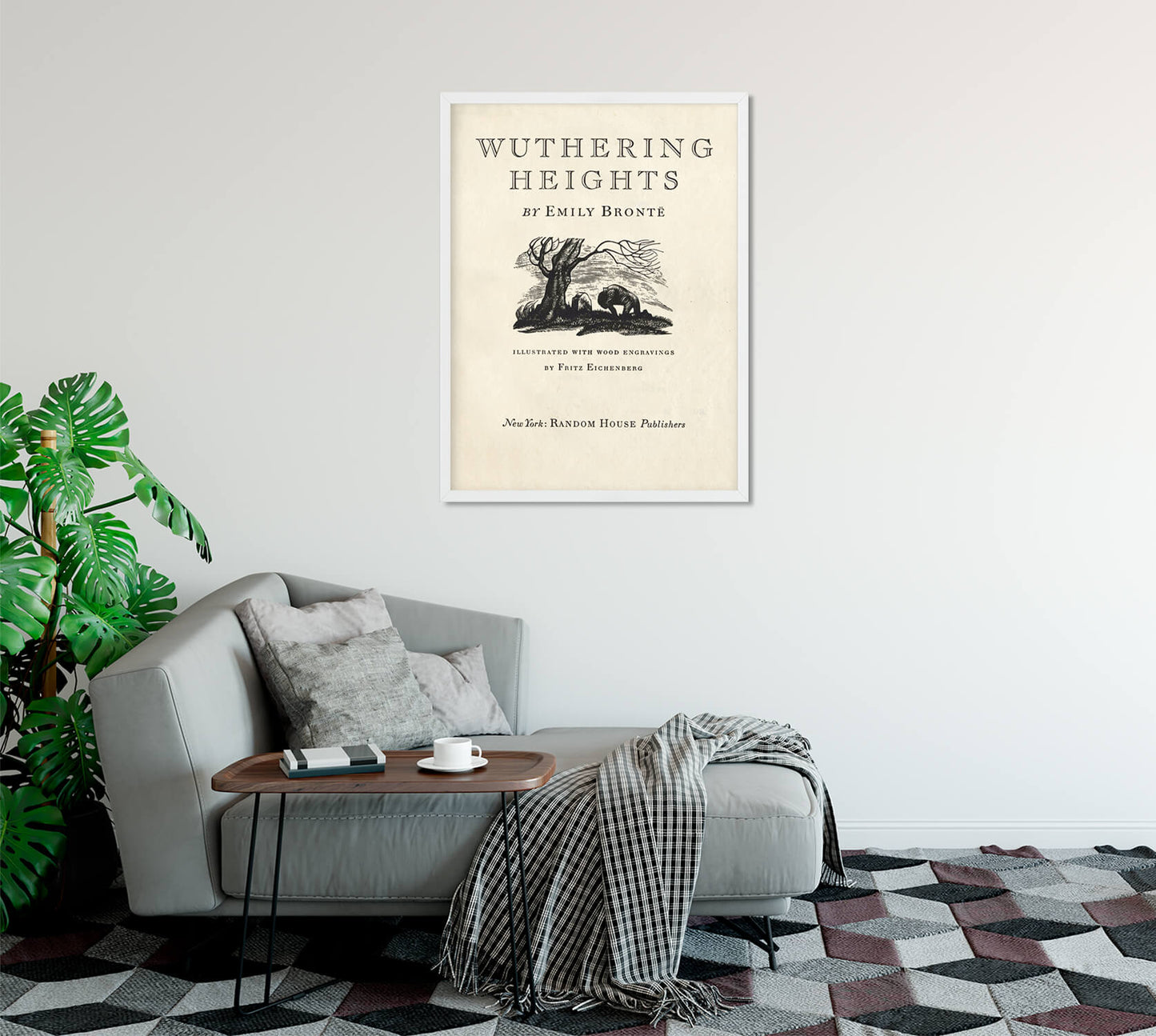 Wuthering Heights Vintage Art Print
