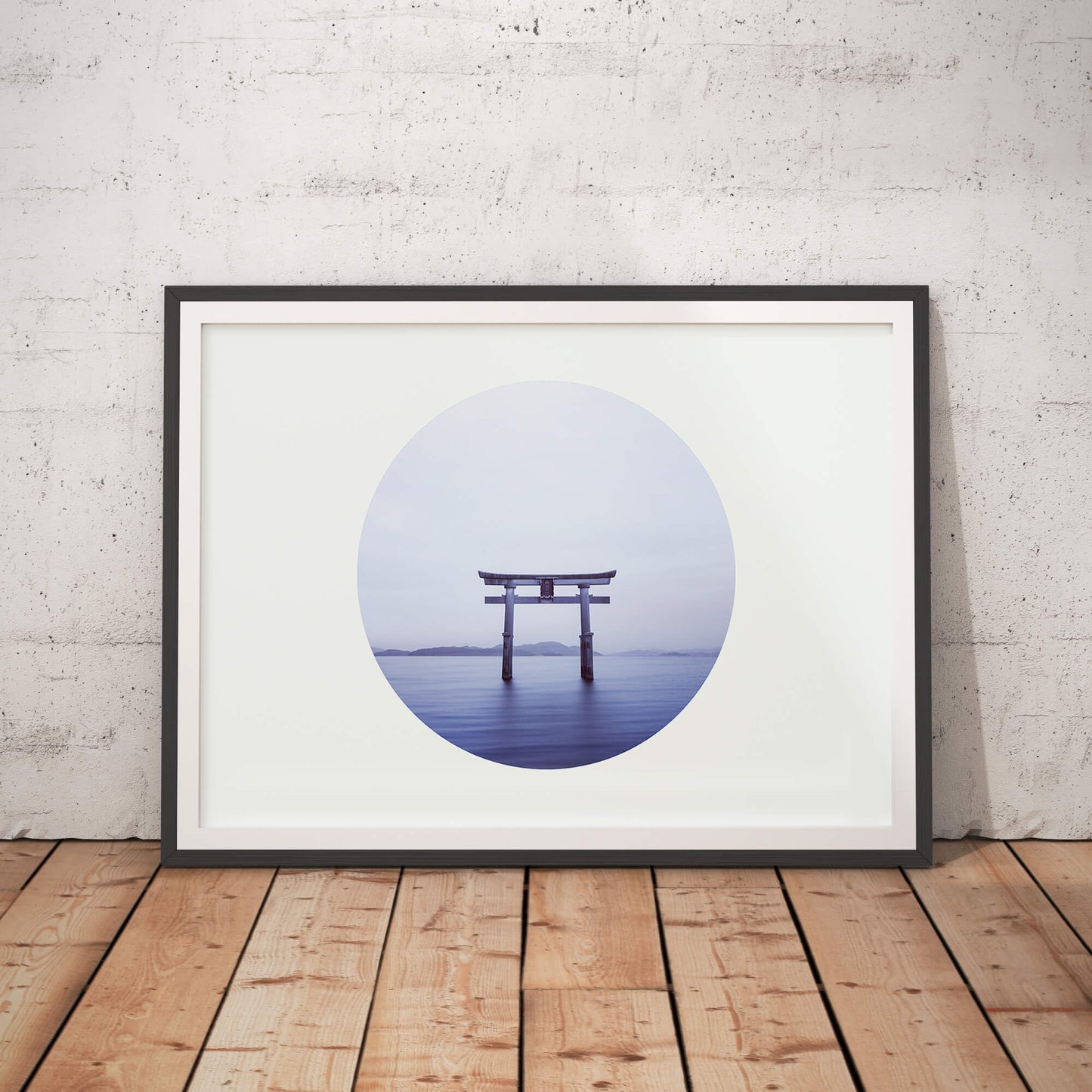 Serene Horizons Scandinavian Art Print