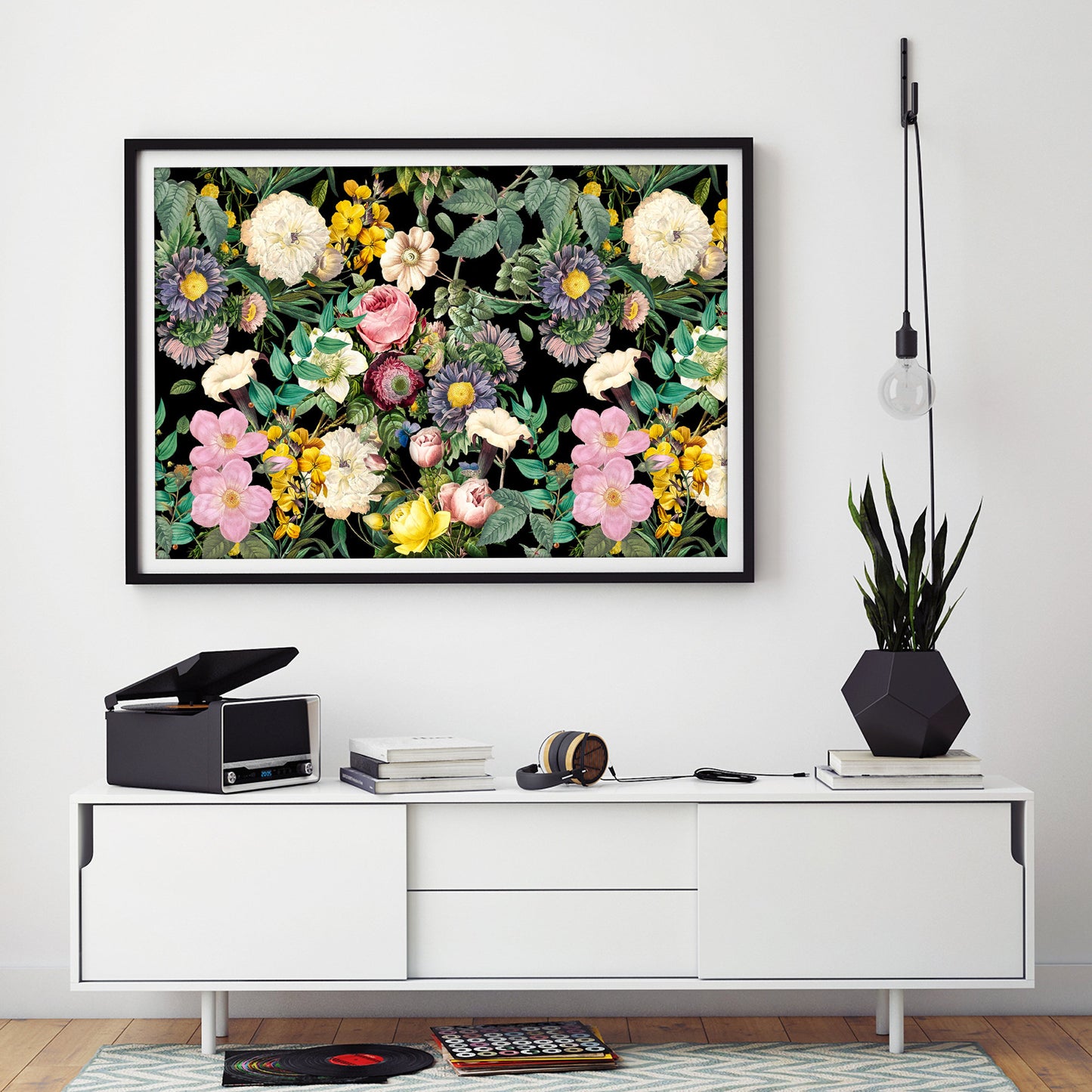 Whispering Wildflowers Botanical Art Print