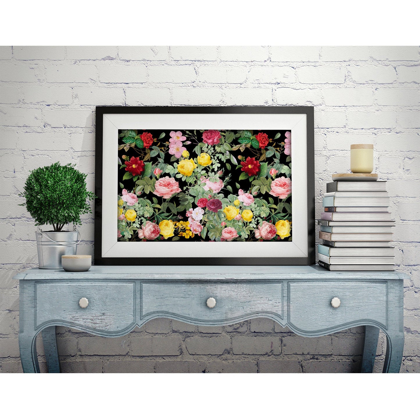 Blossoming Tranquility Botanical Art Print