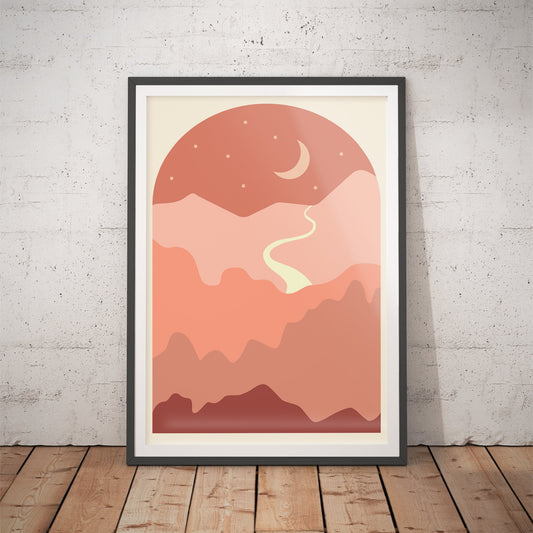 Sunset Serenity Art Print