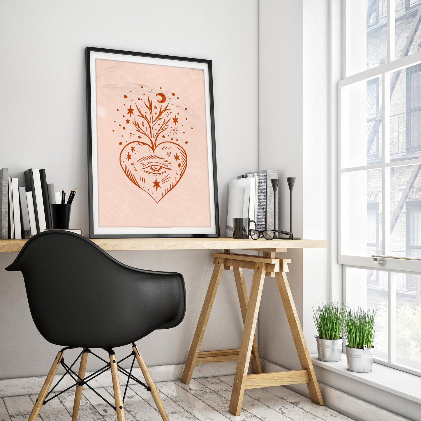 Visionary Heart Art Print