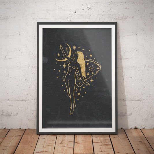 Ethereal Nymph Art Print
