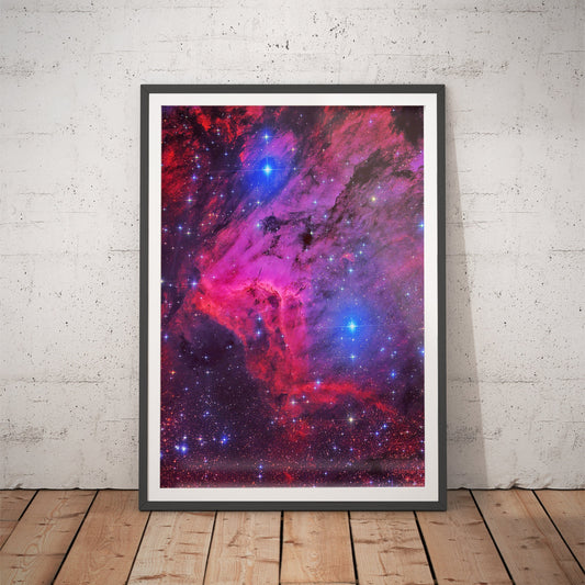 The Pelican Nebula Space Art Print