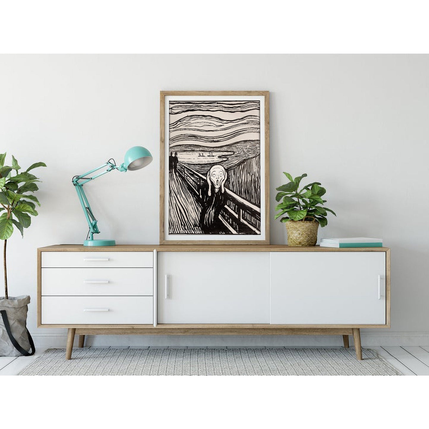 The Scream by Edvard Munch Art Print