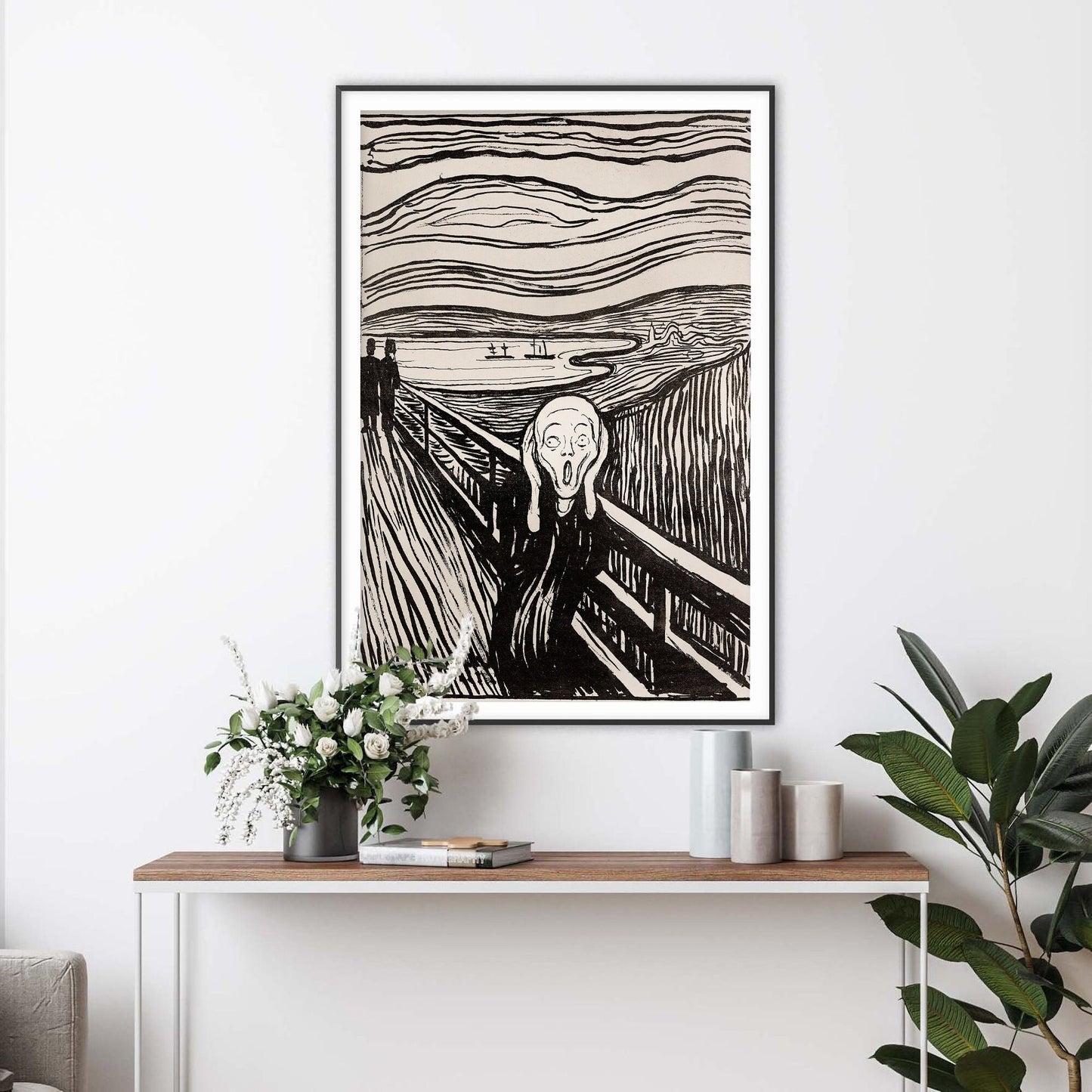 The Scream by Edvard Munch Art Print