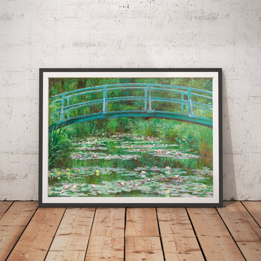 The Japanese Footbridge - Claude Monet Art Print