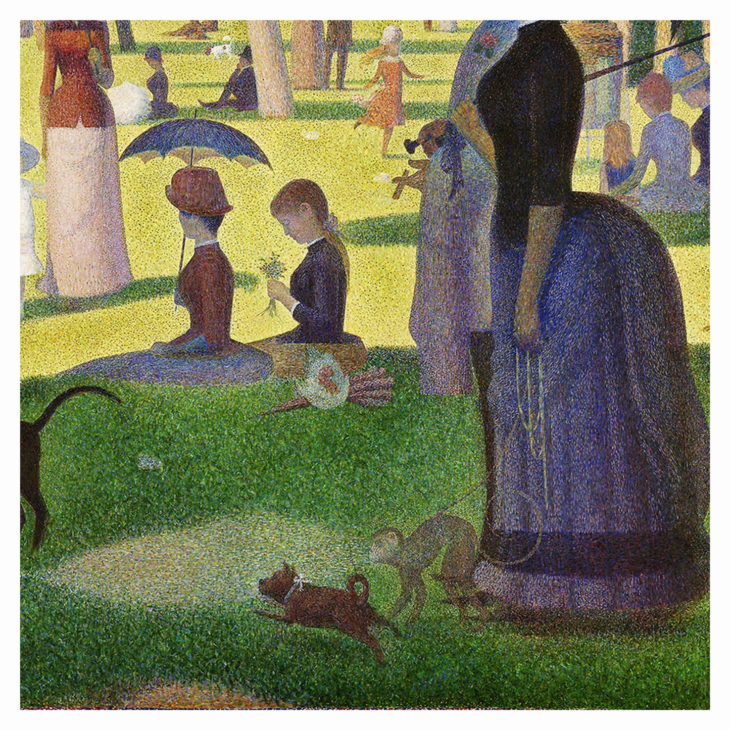 A Sunday on La Grande Jatte by Georges Seurat Art Print