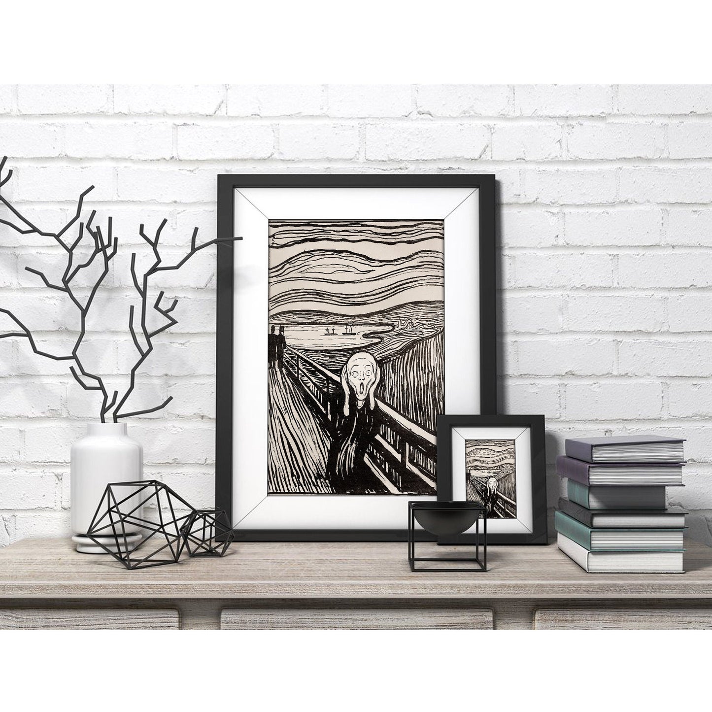 The Scream by Edvard Munch Art Print