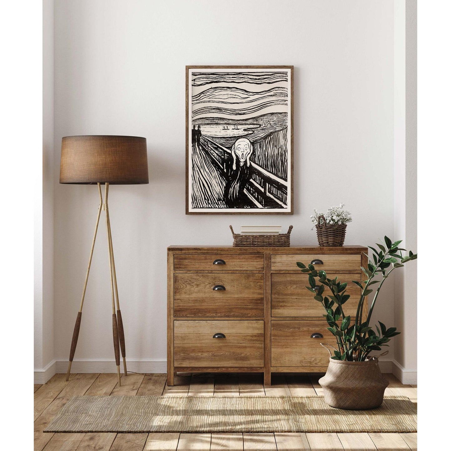 The Scream by Edvard Munch Art Print