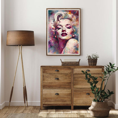 Marilyn Monroe Impressionist Art Print