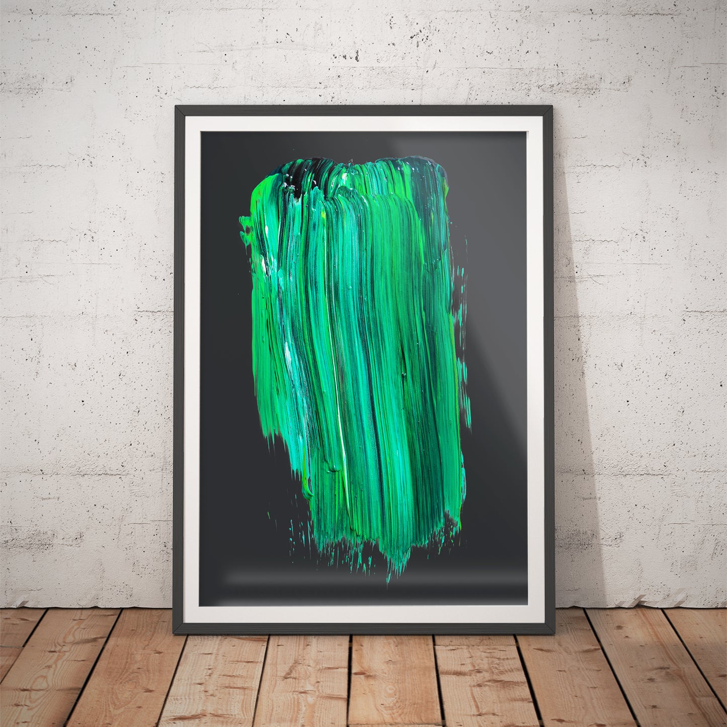 Verdant Cascade Art Print