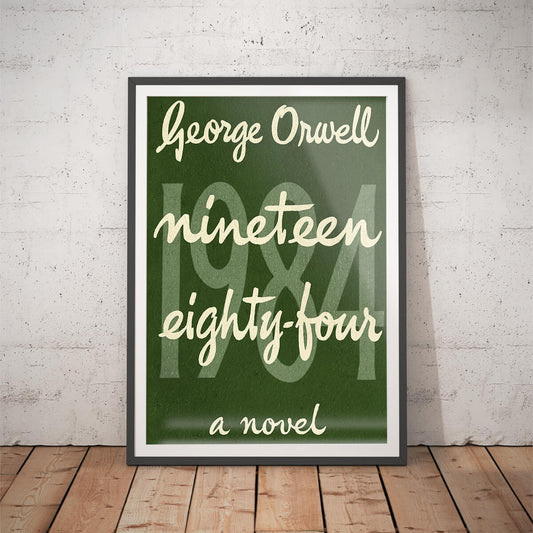 Nineteen Eighty-Four Book Cover Art Print