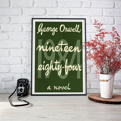 Nineteen Eighty-Four Book Cover Art Print