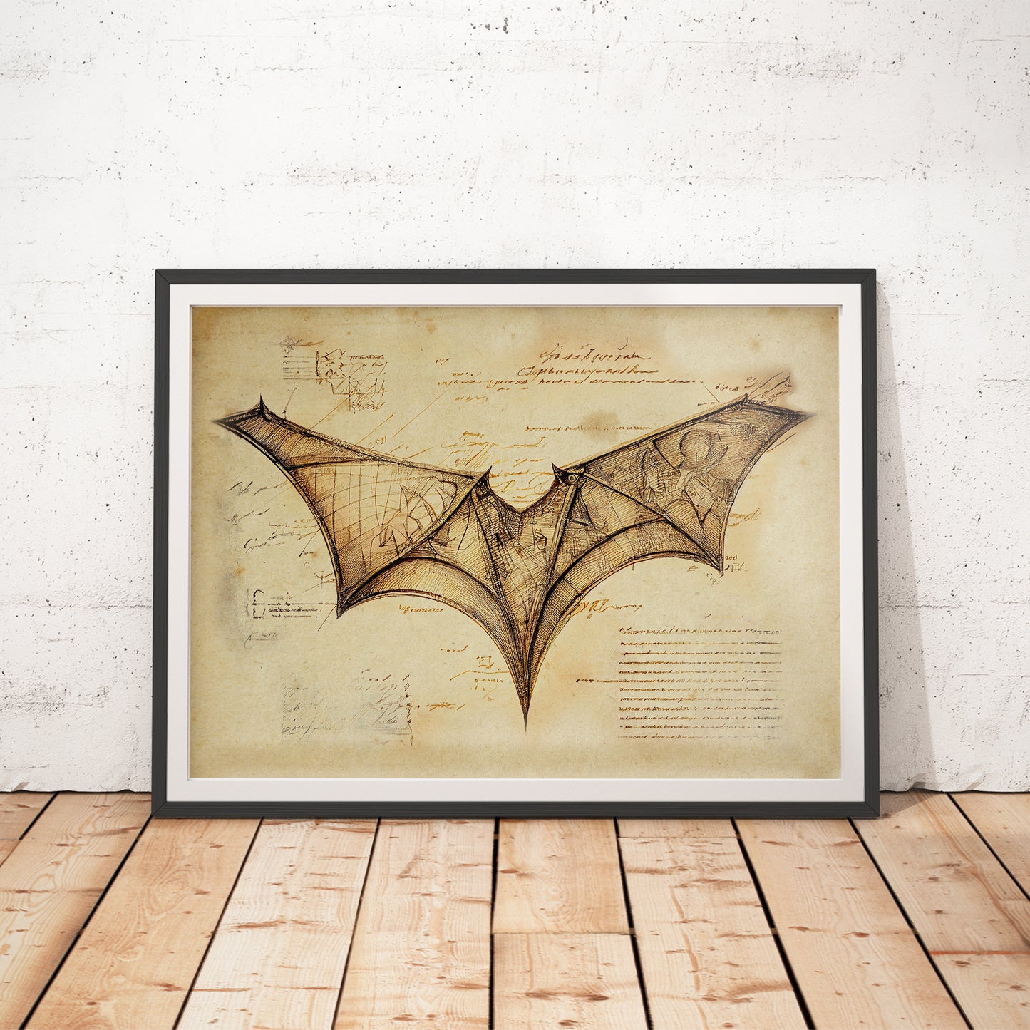 Batman Batarang Art Print