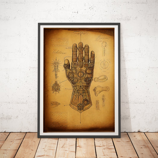 Infinity Gauntlet Art Print