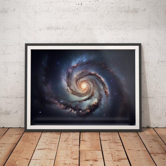 Cosmic Elegance Milky Way Art Print