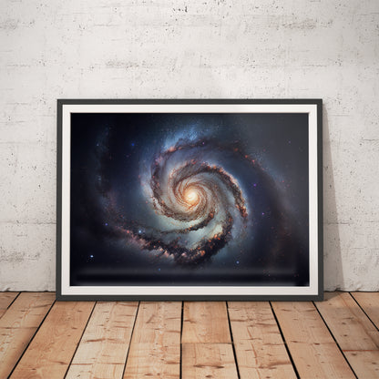 Cosmic Elegance Milky Way Art Print