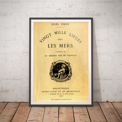 20,000 Leagues Under the Sea Art Print