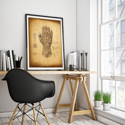 Infinity Gauntlet Art Print