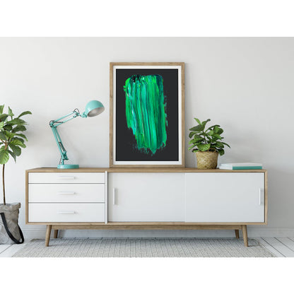 Verdant Cascade Art Print