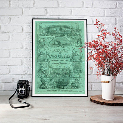 Historic Dickens' A Tale of Two Cities Art Print