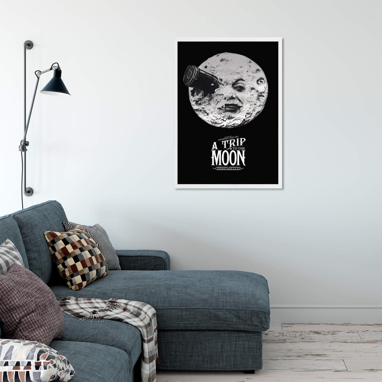 A Trip to the Moon Vintage Art Print