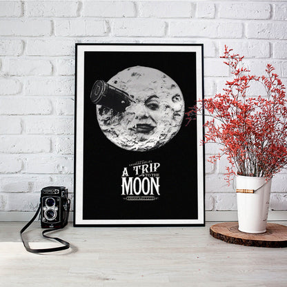 A Trip to the Moon Vintage Art Print