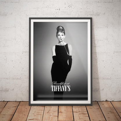 Classic Breakfast at Tiffany's Movie Art Print