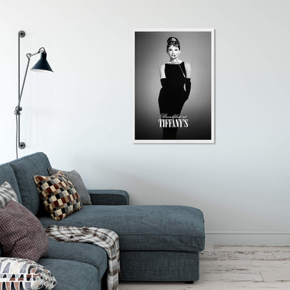 Classic Breakfast at Tiffany's Movie Art Print