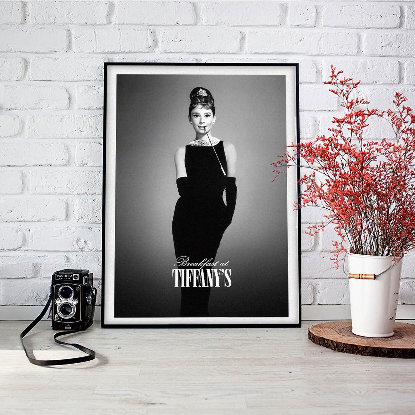 Classic Breakfast at Tiffany's Movie Art Print